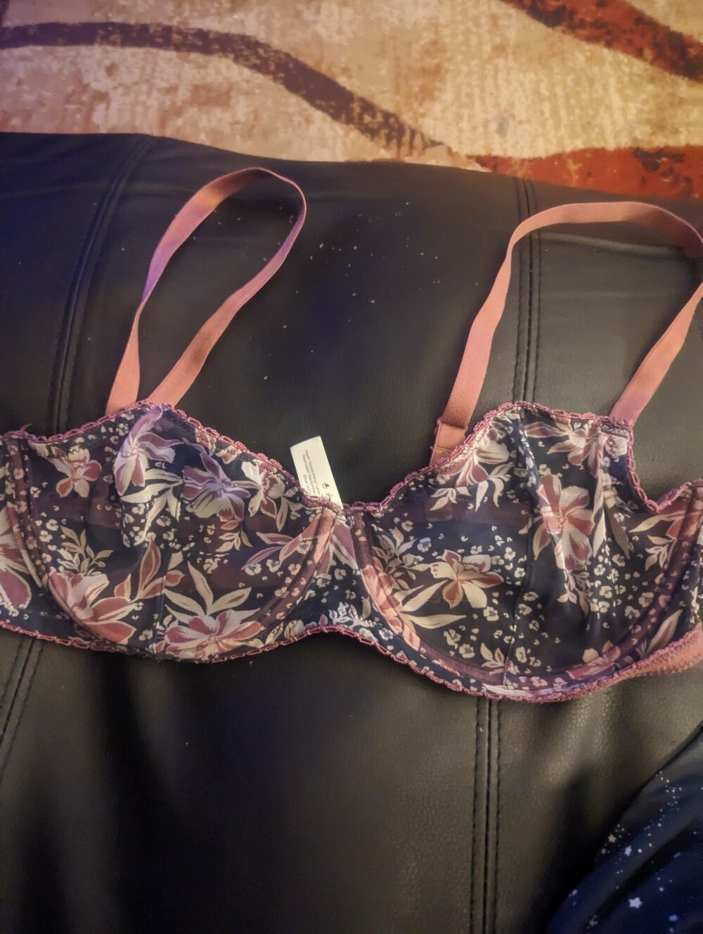 Adore Me Underwire Full Bra size 36D Floral